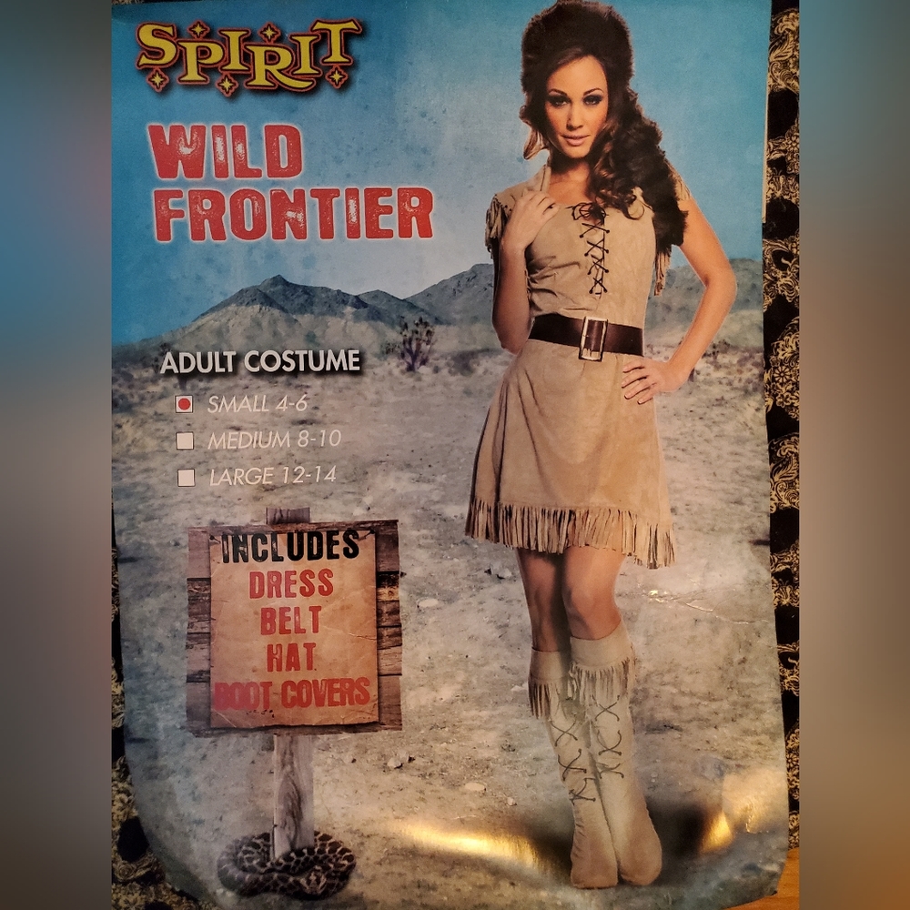 Wild Frontier Costume size small